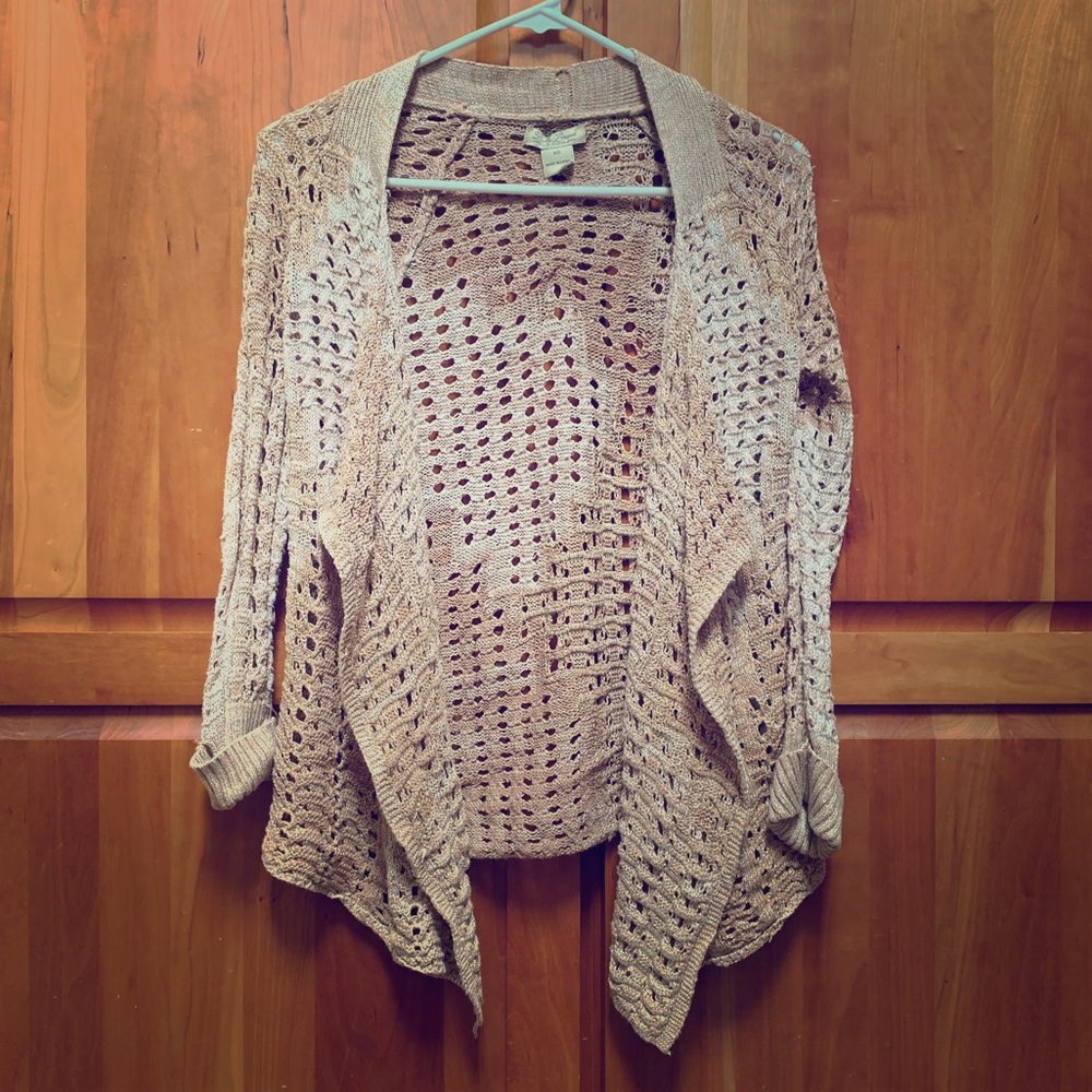 Lucky Brand summer cartigen XS